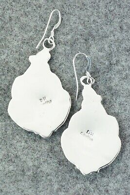 Turquoise & Sterling Silver Earrings - Darrell Morgan