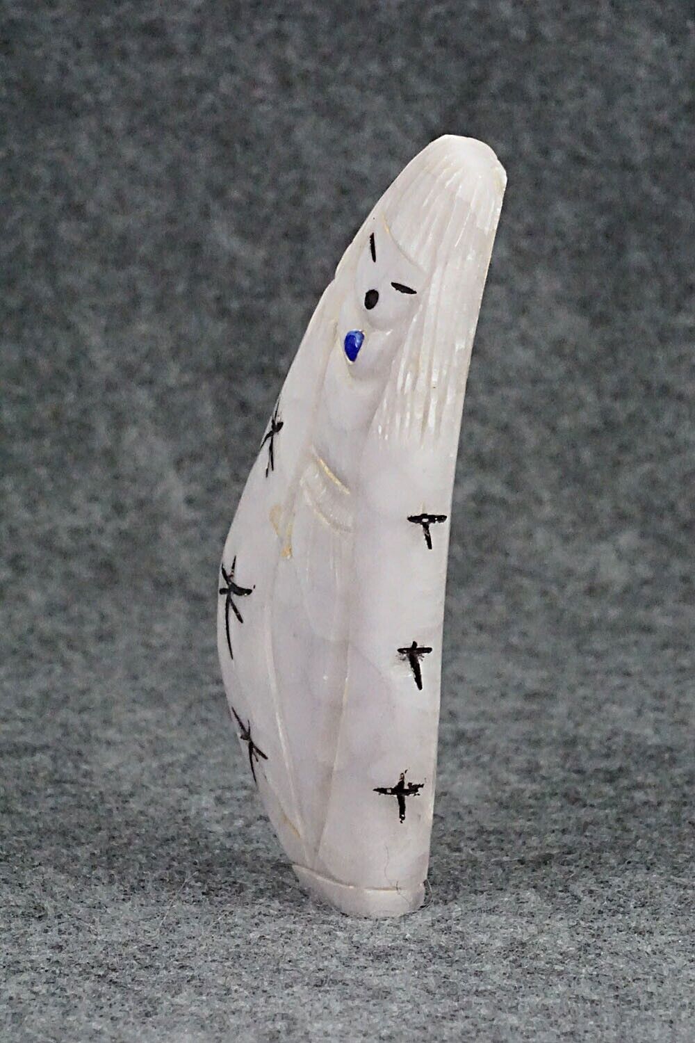 Corn Maiden Zuni Fetish Carving - Sandra Quandelacy