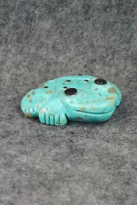 Frog Zuni Fetish Carving - Reynold Lunasee