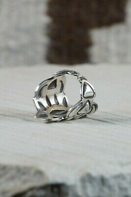 Navajo Sterling Silver Ring - Native American - Size 9.5 - High Lonesome Trading