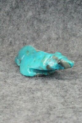 Badger Zuni Fetish Carving - Reynold Lunasee