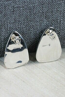 Navajo Turquoise and Sterling Silver Earrings - Verley Betone