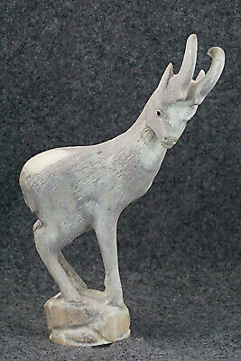 Pronghorn Zuni Fetish Carving - Maxx Laate