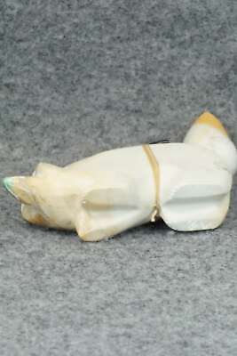Wolf Zuni Fetish Carving - Enrike Leekya