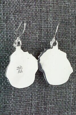 Turquoise & Sterling Silver Earrings - Roberta Begay