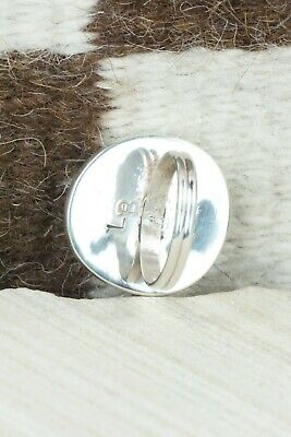 Turquoise & Sterling Silver Ring - Lyle Piaso - Size 10