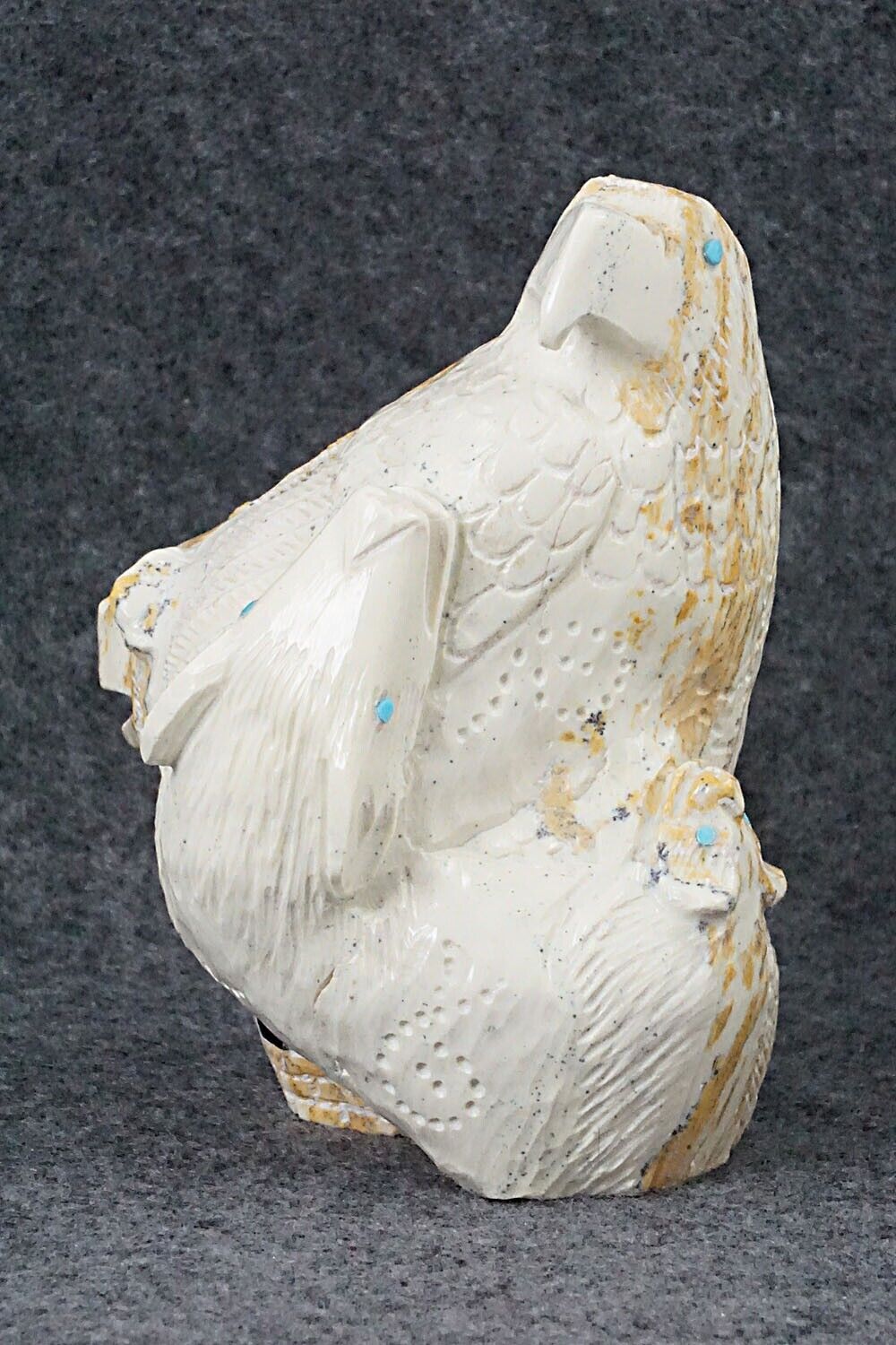 Six Direction Zuni Fetish Carving - Derrick Kaamasee