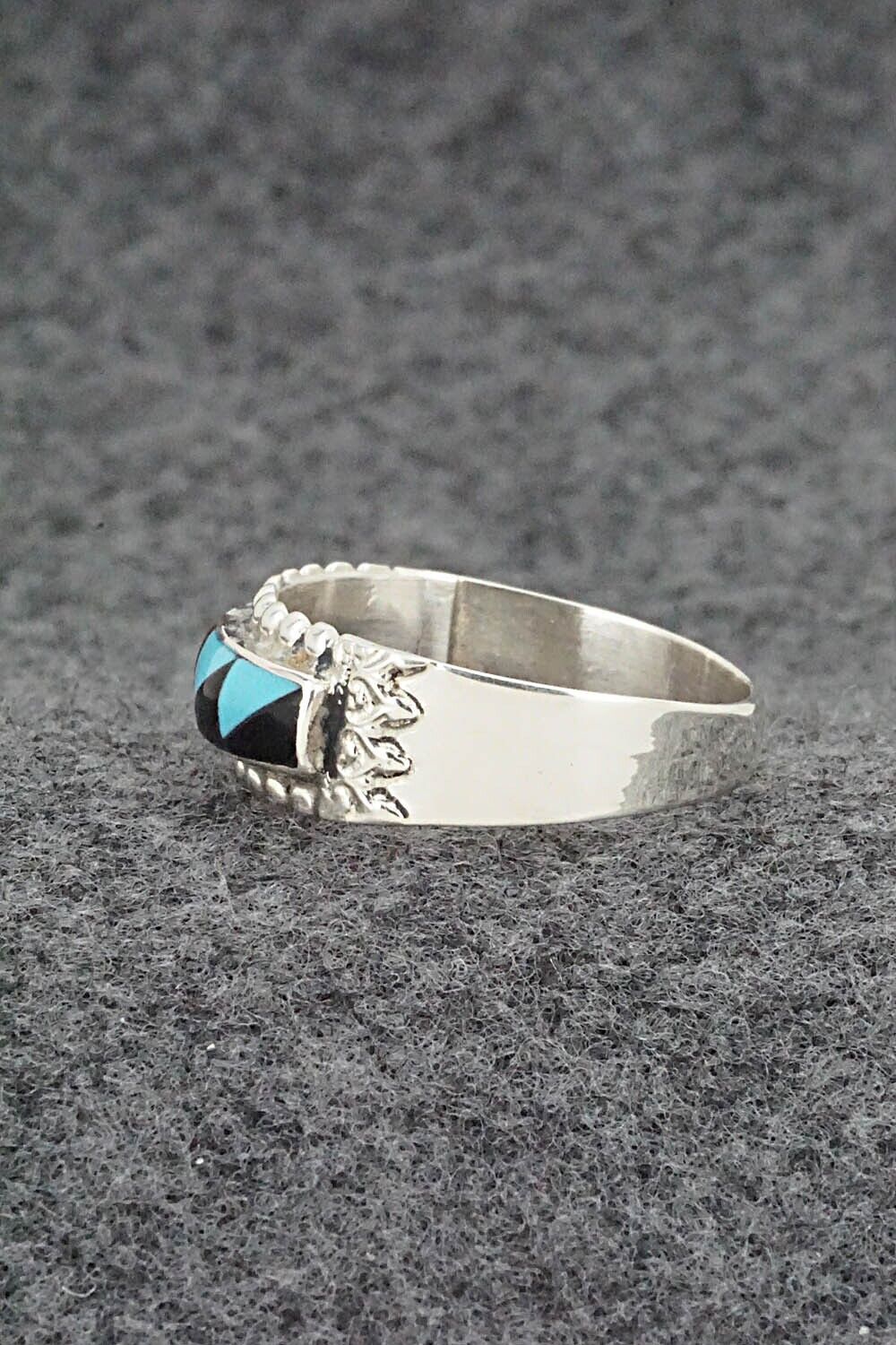 Multi Stone & Sterling Silver Ring - Rebecca Sheyka - Size 11.25