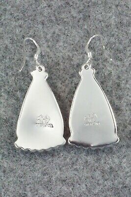 Turquoise & Sterling Silver Earrings - Verley Betone