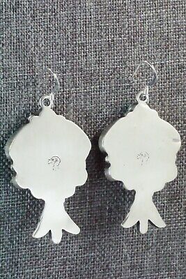 Turquoise & Sterling Silver Earrings - Bobby Platero