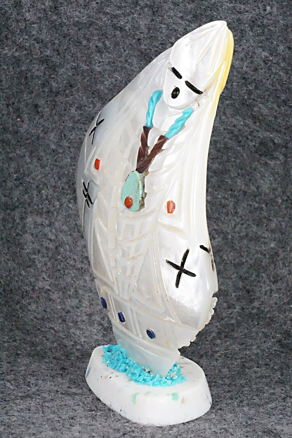 Corn Maiden Zuni Fetish Carving - Vickie Quandelacy