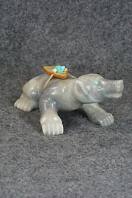 Bear Zuni Fetish Carving - Albert Eustace