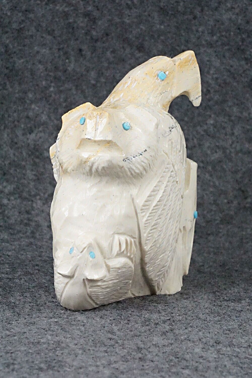 Six Direction Zuni Fetish Carving - Derrick Kaamasee