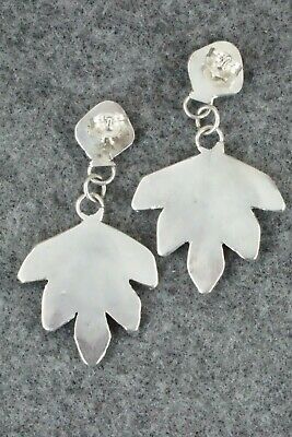 Turquoise & Sterling Silver Earrings - Georgiann Chavez