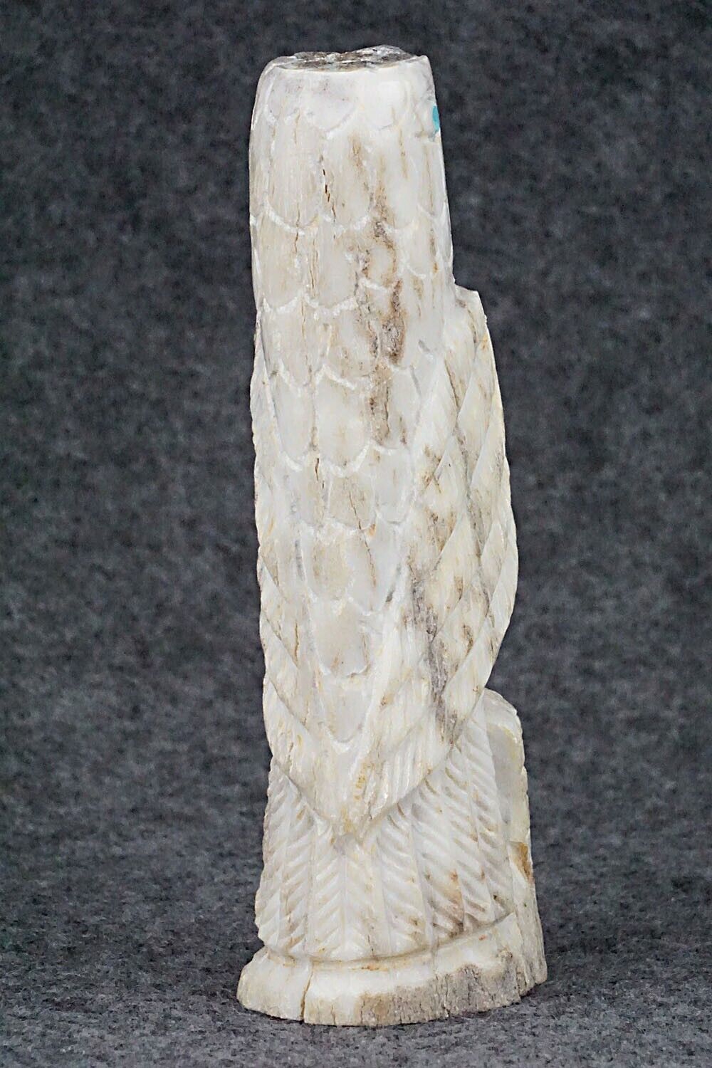 Eagle Zuni Fetish Carving - Garrick Weeka