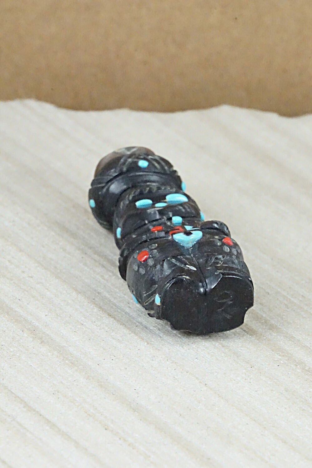 Ola Maiden Zuni Fetish Carving - Danette Laate