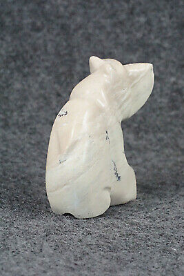 Bear Zuni Fetish Carving - Gilbert Lonjose