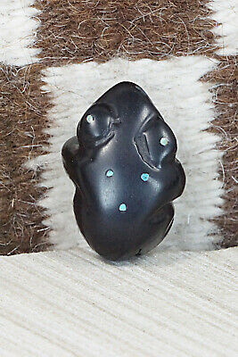 Frog Zuni Fetish Carving - Justin Red Elk