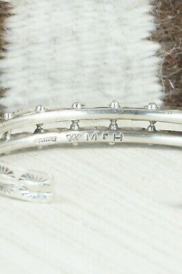 Turquoise & Sterling Silver Bracelet - Murray Hannaweeka