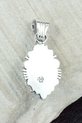 Turquoise and Sterling Silver Pendant - Daniel Benally