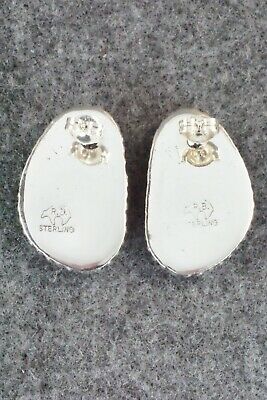 Turquoise & Sterling Silver Earrings - Verley Betone