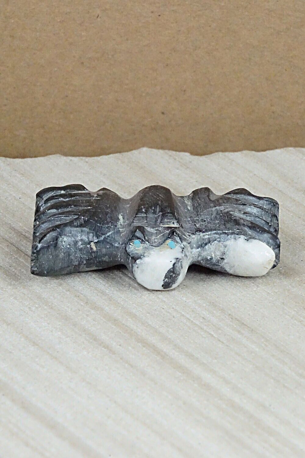 Bat Zuni Fetish Carving - Kelly Lementino