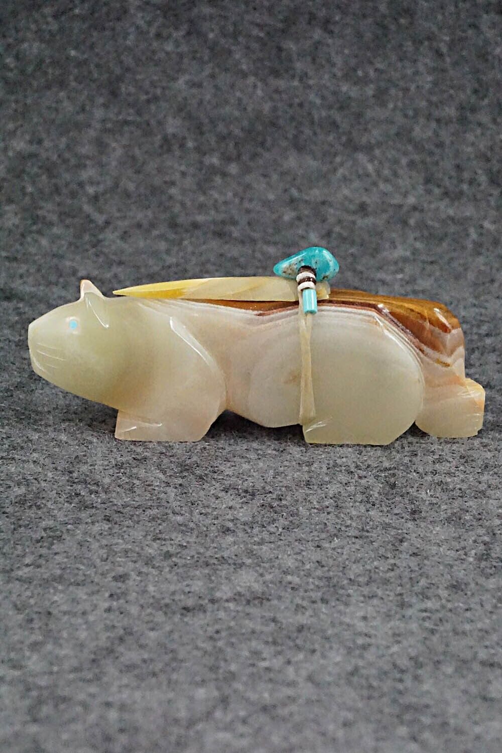 Mountain Lion Zuni Fetish Carving - Alex Tsethlikai