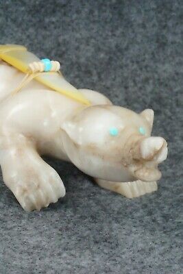 Bear Zuni Fetish Carving - Albert Eustace