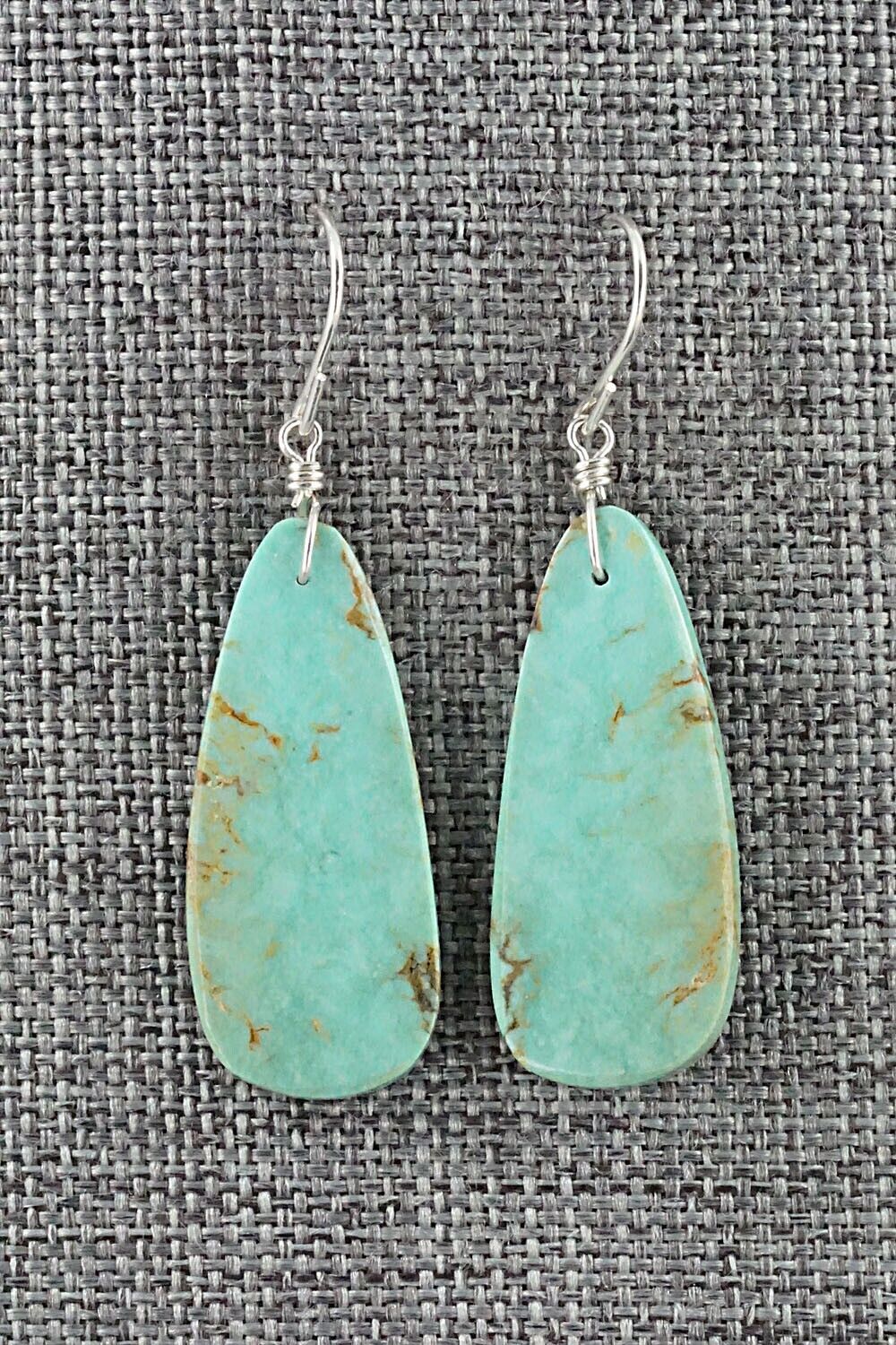 Turquoise & Sterling Silver Earrings - Sharon Abeyta