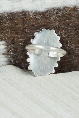 Turquoise & Sterling Silver Ring - Judy Wallace - Size 9