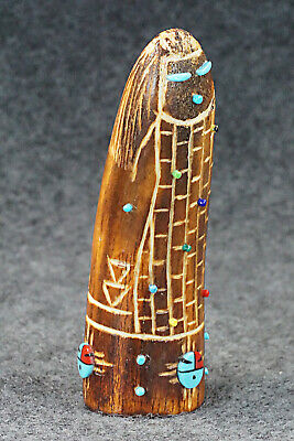 Corn Maiden Zuni Fetish Carving - Jared Amesoli