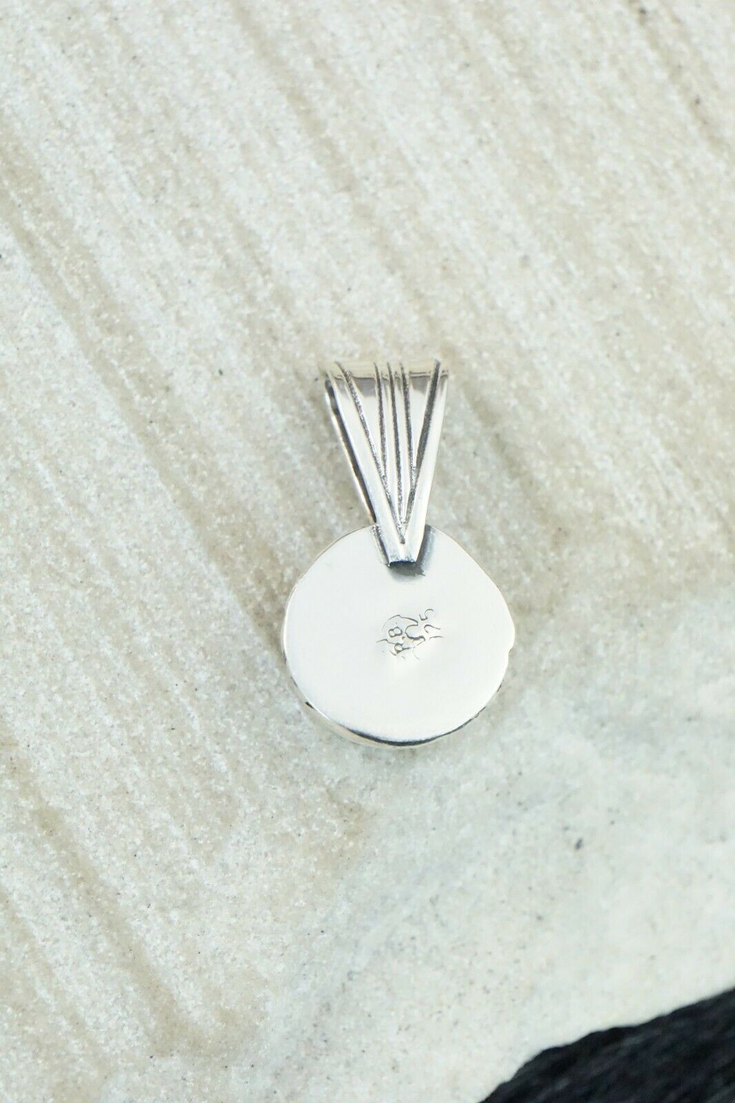Turquoise & Sterling Silver Pendant - Sadie Jim