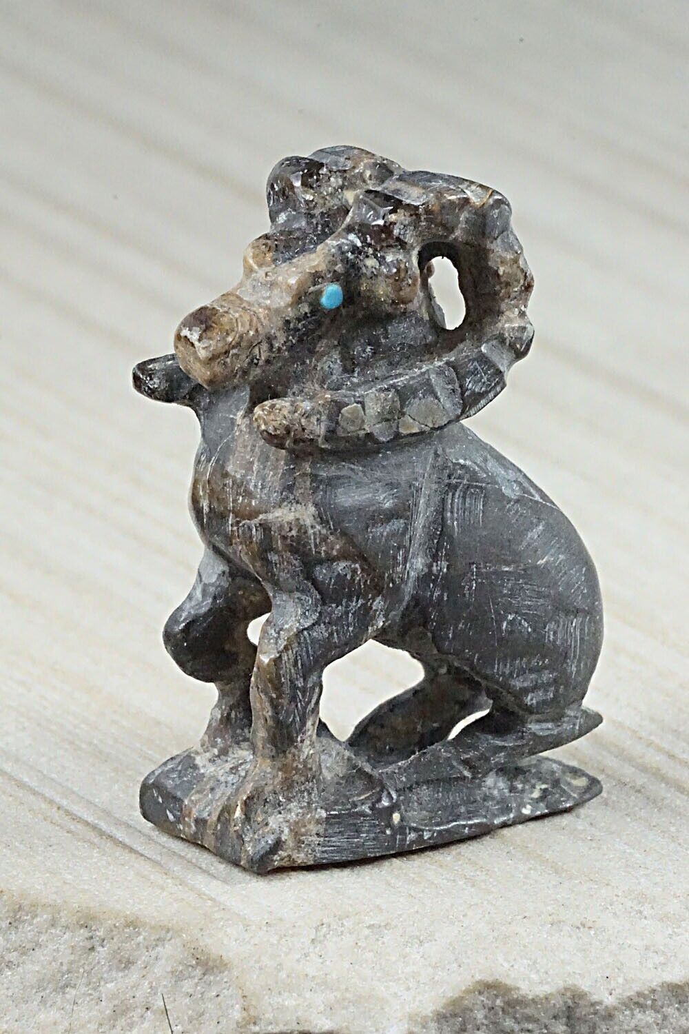 Ram Zuni Fetish Carving - Jerrold Lahaleon