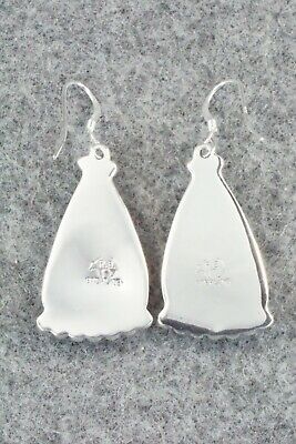 Turquoise & Sterling Silver Earrings - Verley Betone