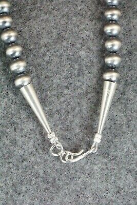 Turquoise and Sterling Silver Pendant & Necklace - Tom Lewis
