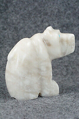 Bear Zuni Fetish Carving - Gilbert Lonjose