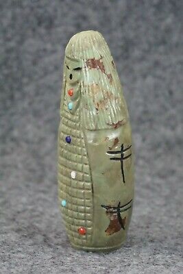 Corn Maiden Zuni Fetish Carving - Sandra Quandelacy