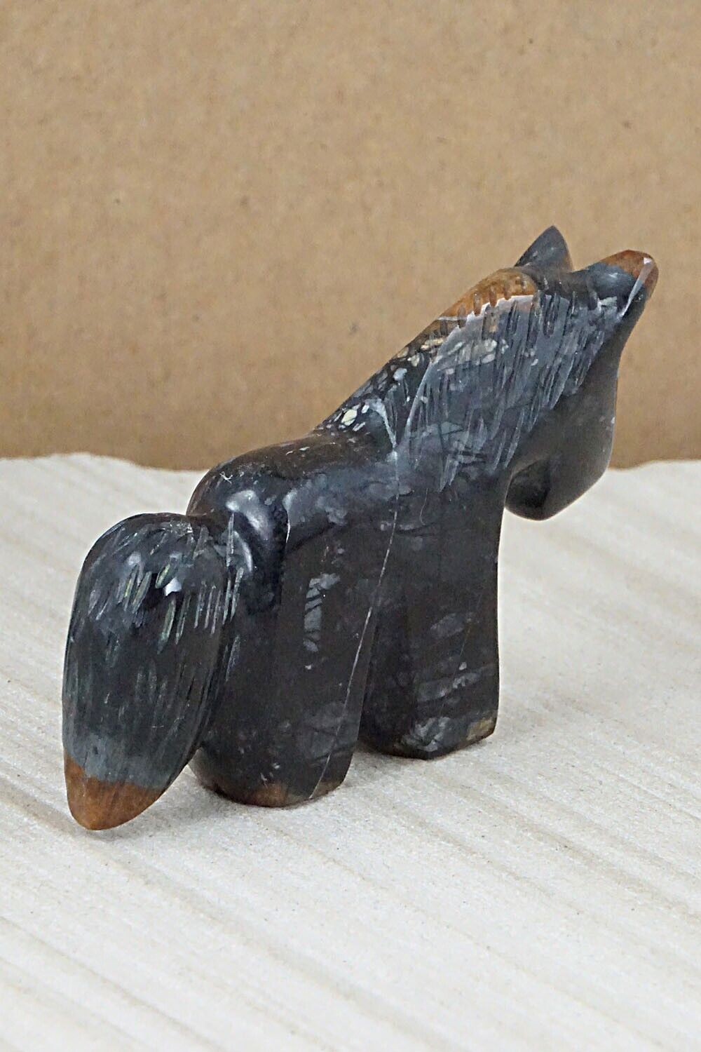 Horse Zuni Fetish Carving - Rodney Laiwakete