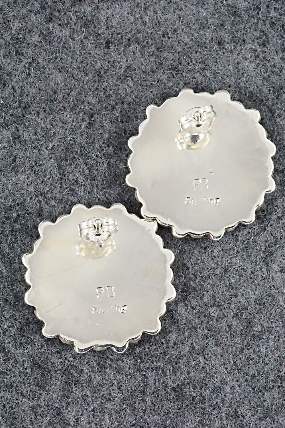 Turquoise & Sterling Silver Earrings - Philena Byjoe