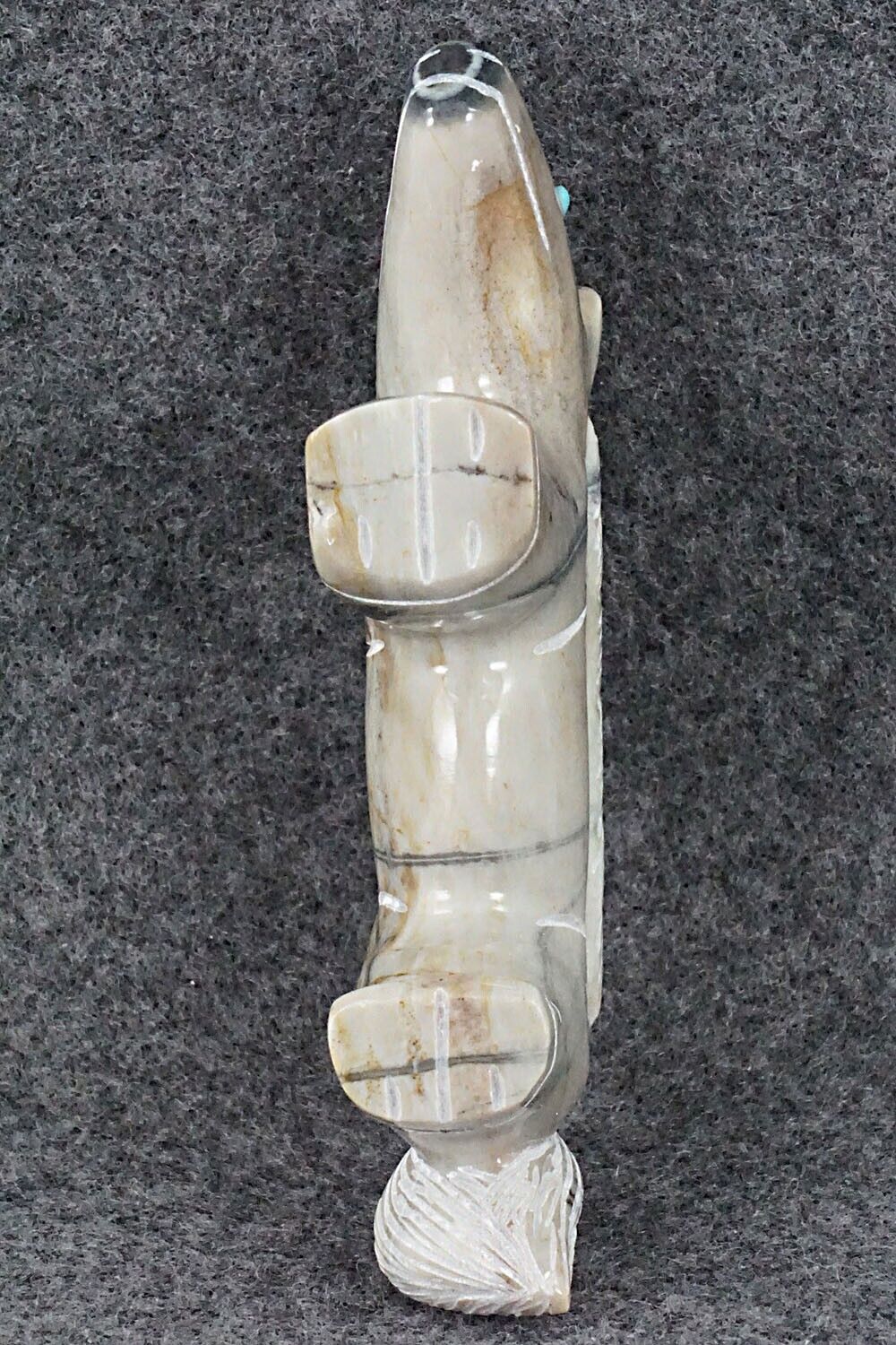 Horse Zuni Fetish Carving - Shannon Calavaza