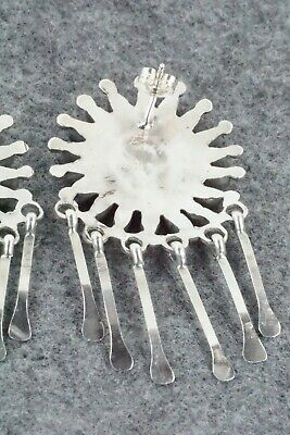 Turquoise & Sterling Silver Earrings - Amy Peynetsa