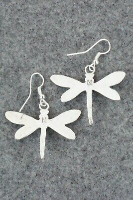 Turquoise & Sterling Silver Earrings - Pauline Nelson