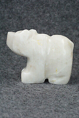 Bear Zuni Fetish Carving - Gilbert Lonjose