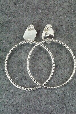 Coral & Sterling Silver Earrings - Annie Spencer
