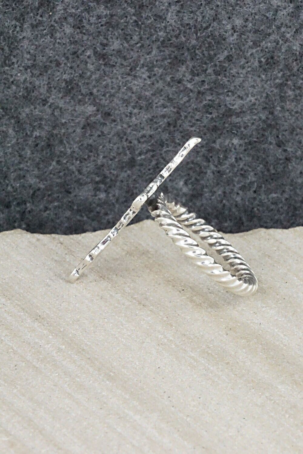 Sterling Silver Ring - David L. Lopez - Size 4.25