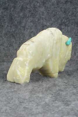 Buffalo Zuni Fetish Carving - Kevin Quam