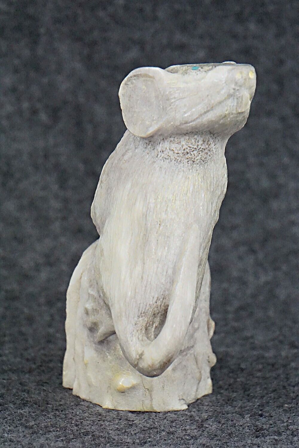 Mouse Zuni Fetish Carving - Maxx Laate