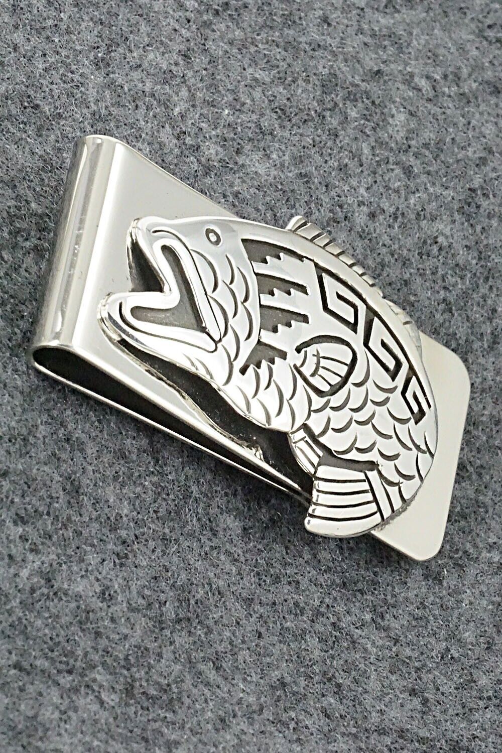 Sterling Silver & Stainless Steel Money Clip - Sonny Gene