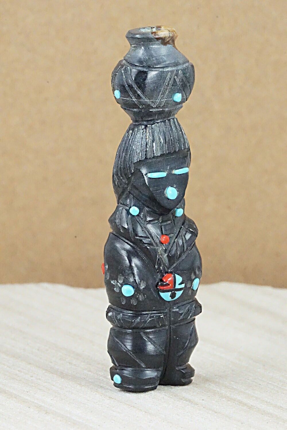 Ola Maiden Zuni Fetish Carving - Danette Laate