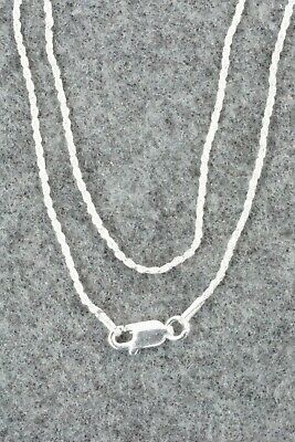 Sterling Silver Chain Necklace - Sterling Silver 16"